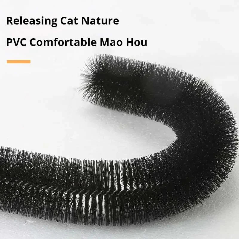 Arche de jouet pour chat – Auto-toilettage, massage et brossage, coussin à gratter, jouet interactif pour chat – Pamper Feline