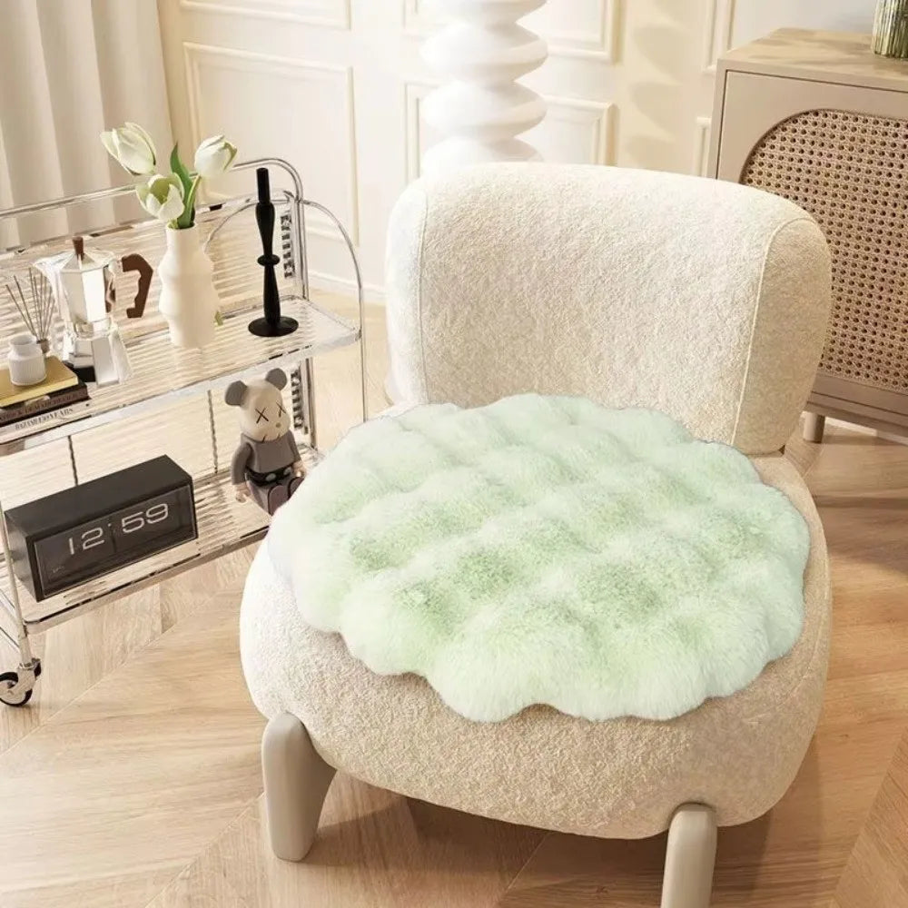 Nouveau tapis rond pour chat et chien – Base antidérapante, isolant, coussin lavable et couverture pour animaux