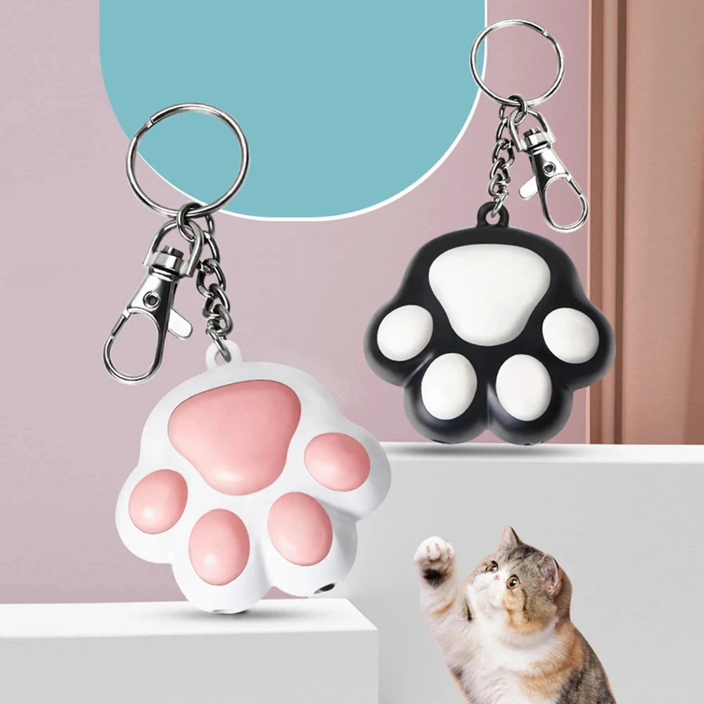 Jouet laser amusant pour animaux de compagnie – Rechargeable, 5 motifs réglables pour chien et chat, jouet interactif pour chaton, accessoire pour dressage et poursuite